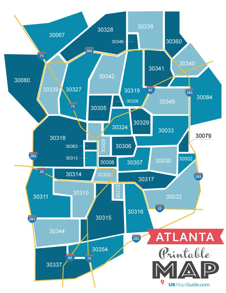 Atlanta Ga 30339 Map 